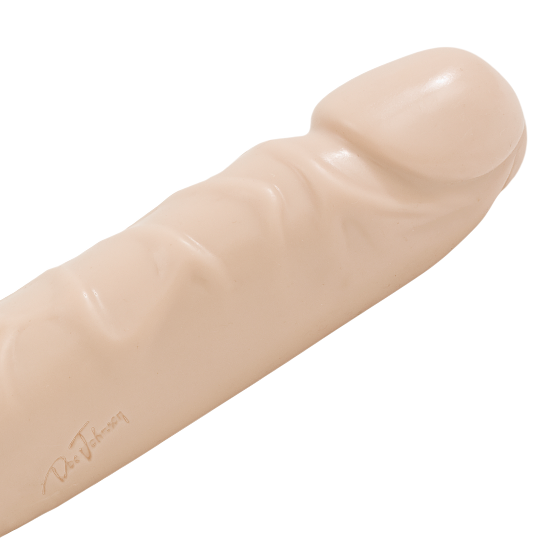 Jr. Veined Double Header – Dildo met Double Ends – 12 / 30 cm