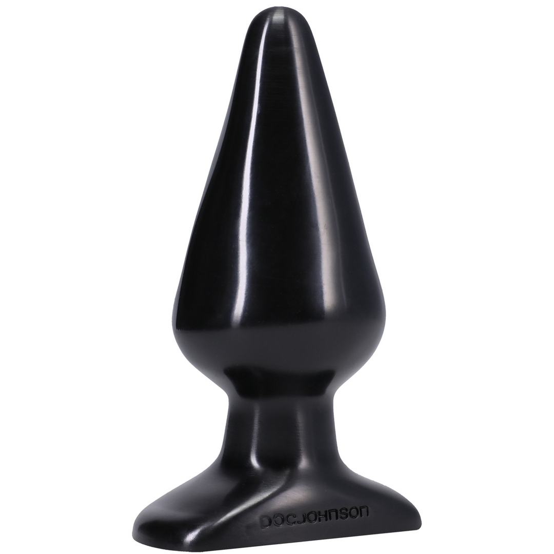 Klassieke Butt Plug – Groot – Zwart