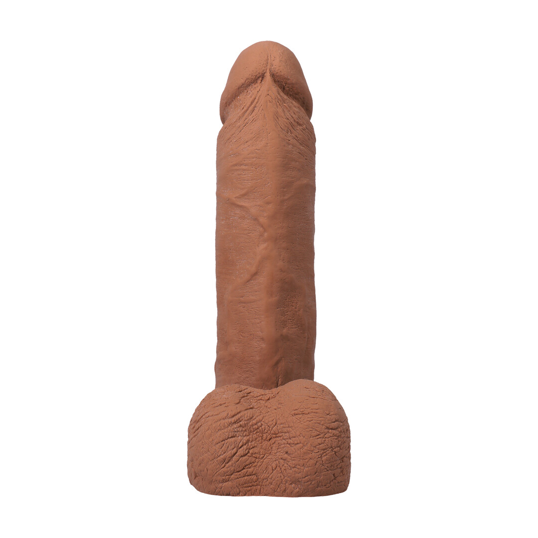 Realistische Cock met Ballen – Verwijderbare Vac-U-Lock Zuignap – ULTRASKYN – 8 / 21 cm – Karamel