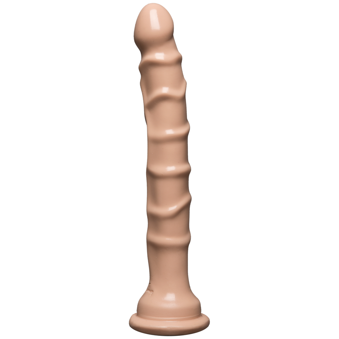 Slimline Dong met Zuignap – 8 / 20 cm – Vanille