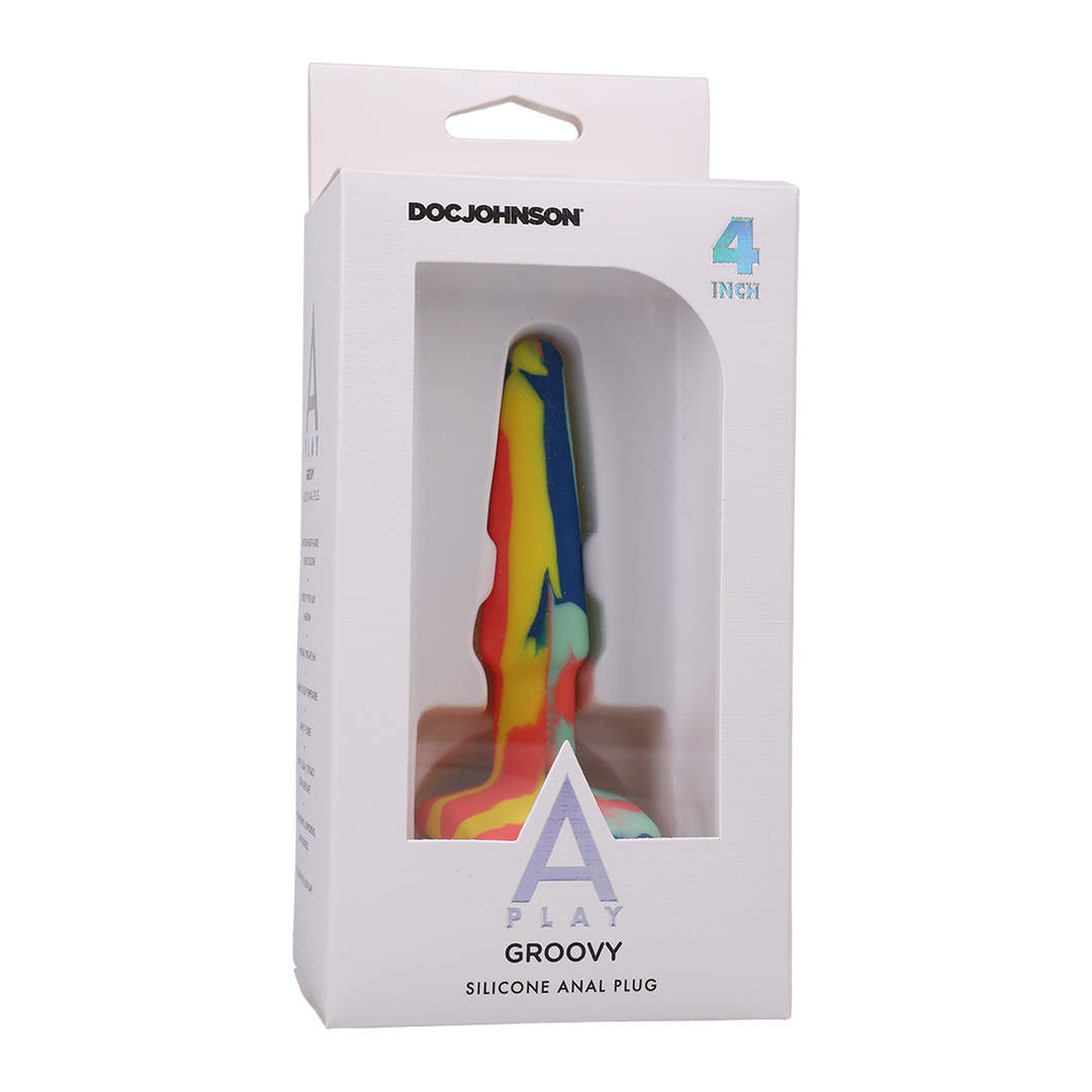 Groovy – Silicone Anale Plug – 4” / 10 cm