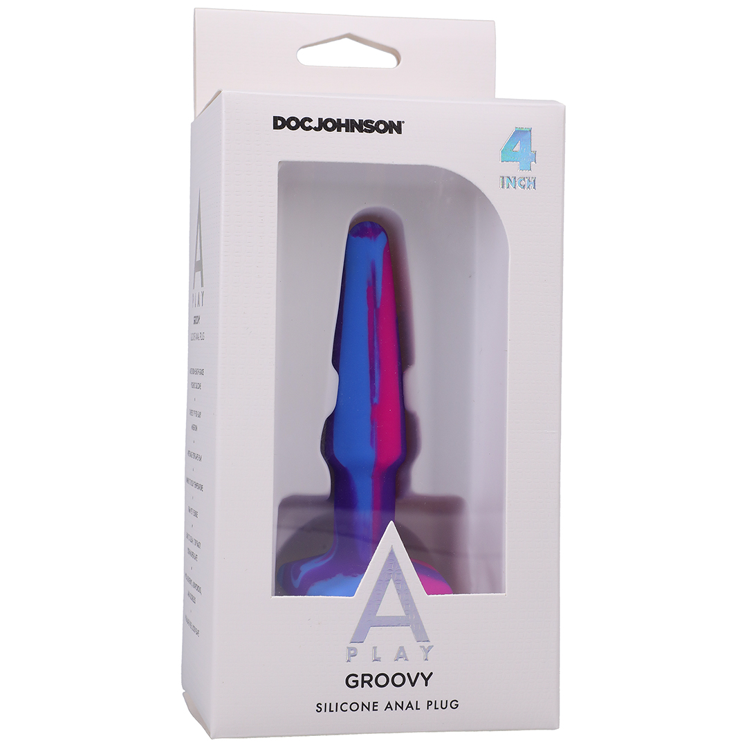 Groovy – Silicone Anale Plug – 4” / 10 cm