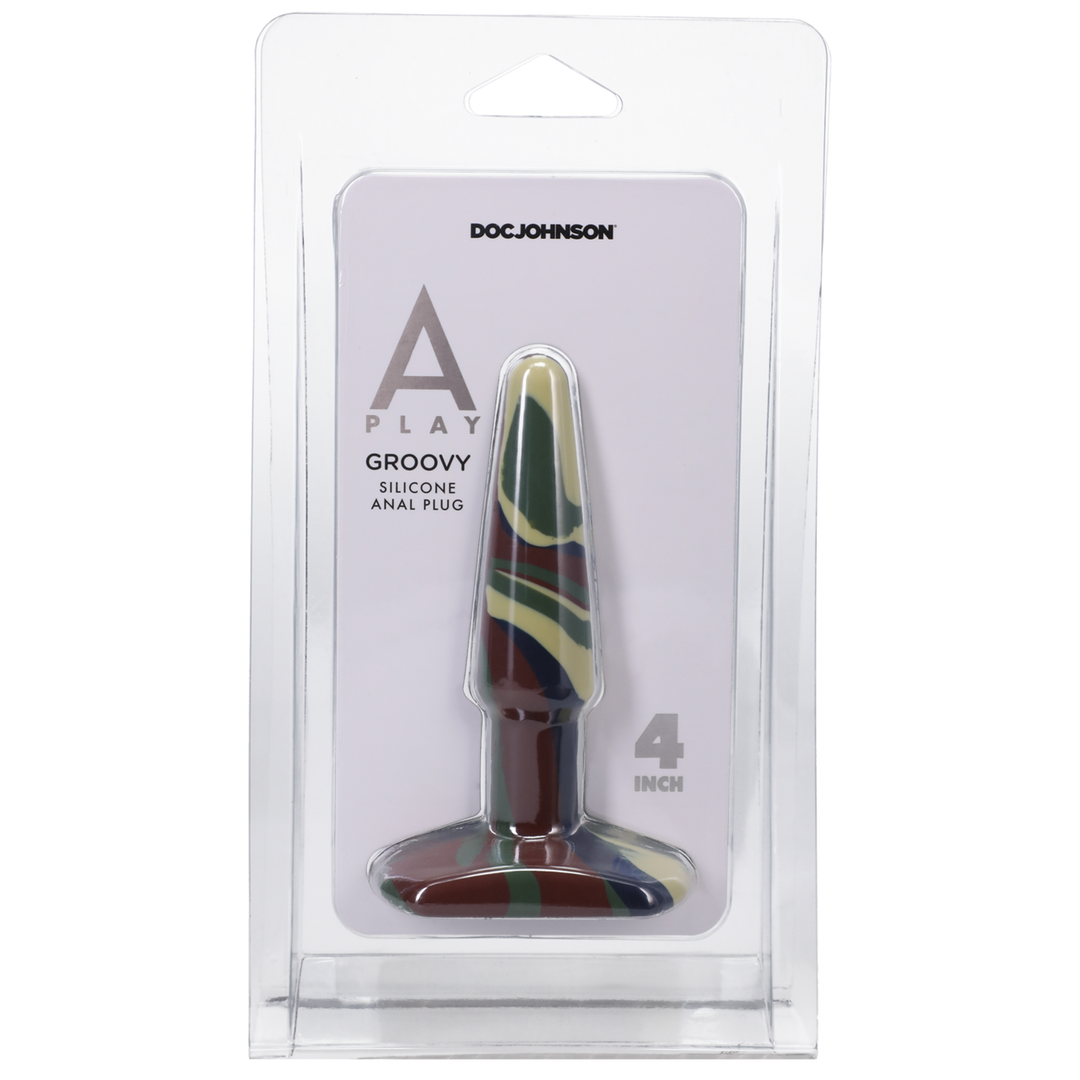 Groovy – Silicone Anale Plug – 4 / 10 cm – Camouflage