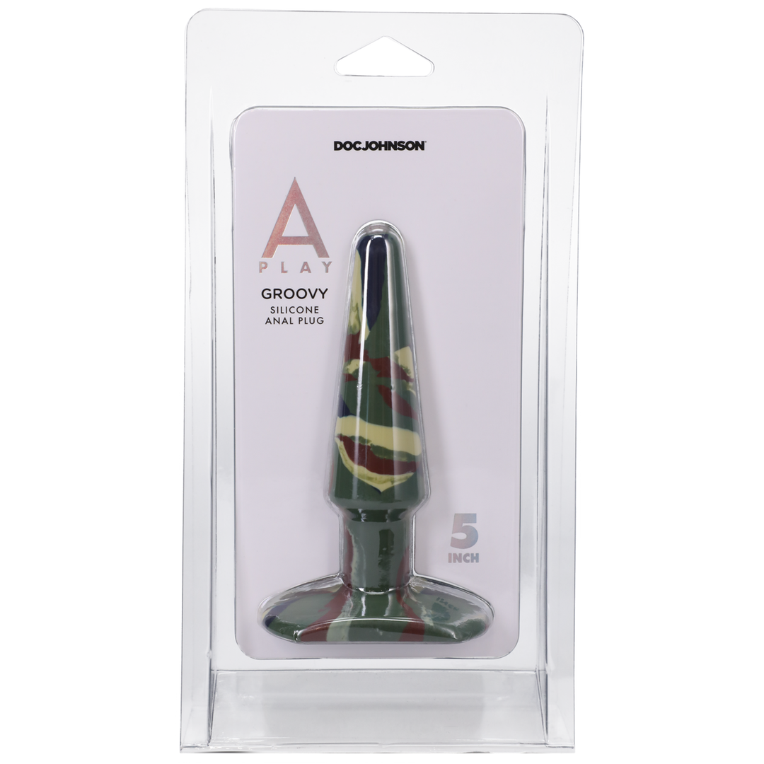 Groovy – Silicone Anale Plug – 5 / 12 cm – Camouflage