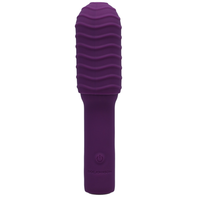 Elite - Mini Vibrator met verwisselbare opzetstuk - 4 / 10 cm Elite - Mini Vibrator met verwisselbare opzetstuk - 4 / 10 cm