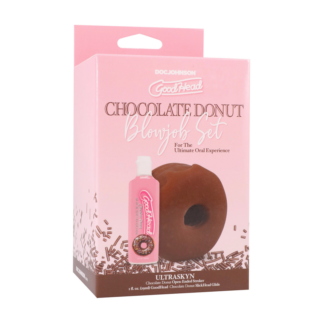 Chocolate Donut Blowjob Set