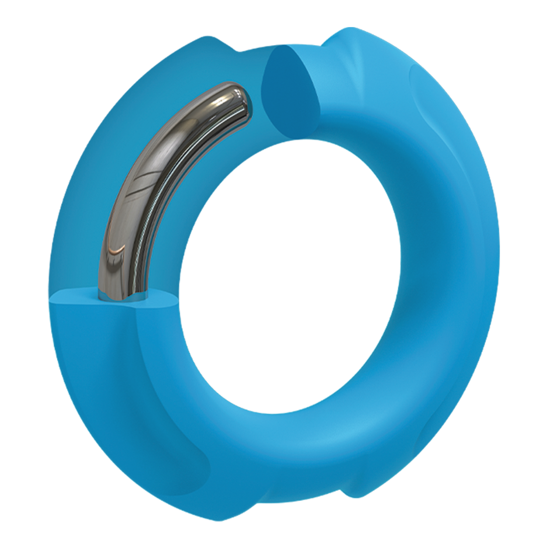 Flexisteel – Silikon Binnen Metaal Kern – 35 mm – Blauw