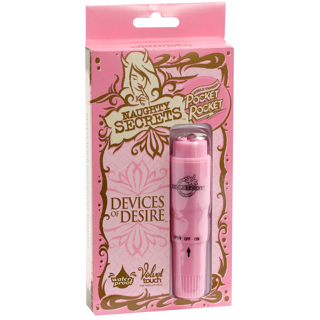 Naughty Secrets – Apparaten van Verlangen – Pocket Rocket – Roze