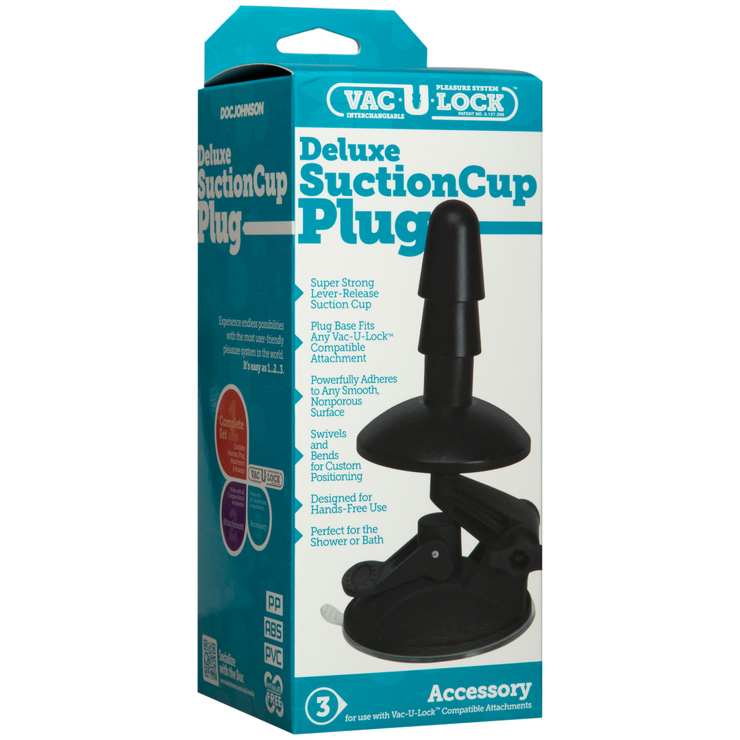 Deluxe Suction Cup Plug Accessory – 2 Stuk
