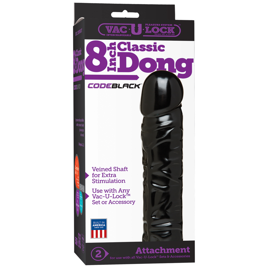CodeBlack – Classic Dildo – 8 / 20 cm