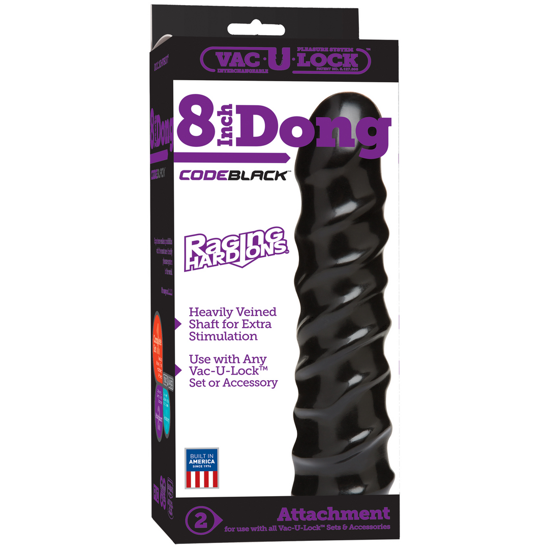 CodeBlack – Raging Hard Dildo – 8 / 20 cm
