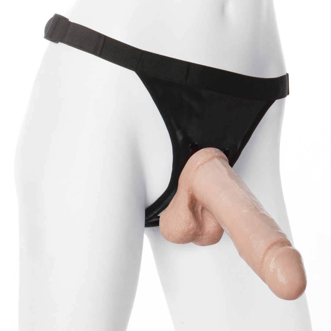 Pene Realista + Ultra Arnés - 8 / 20 cm