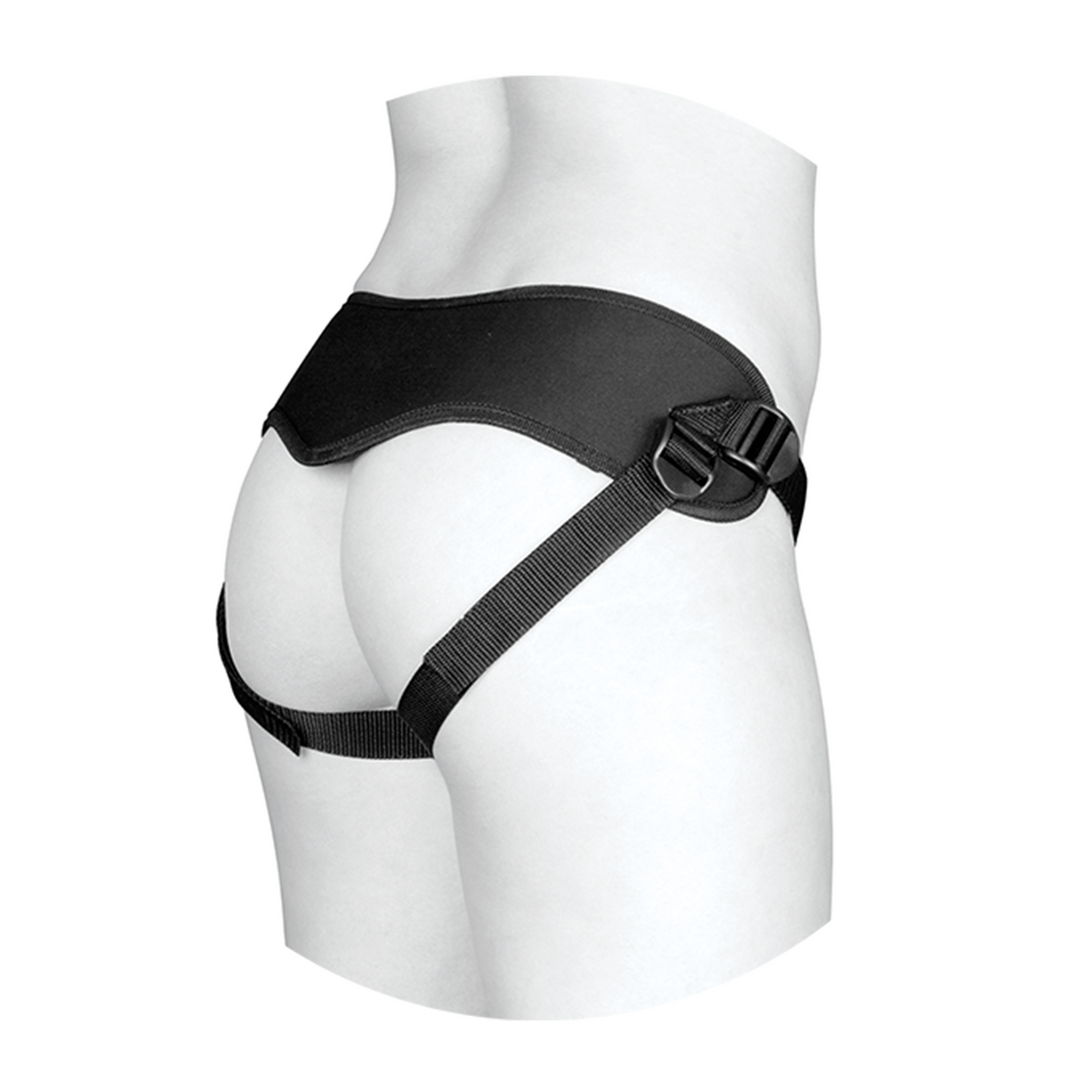 Supreme Harness met Vibrerende Plug en Afstandsbediening – 2 Stukken