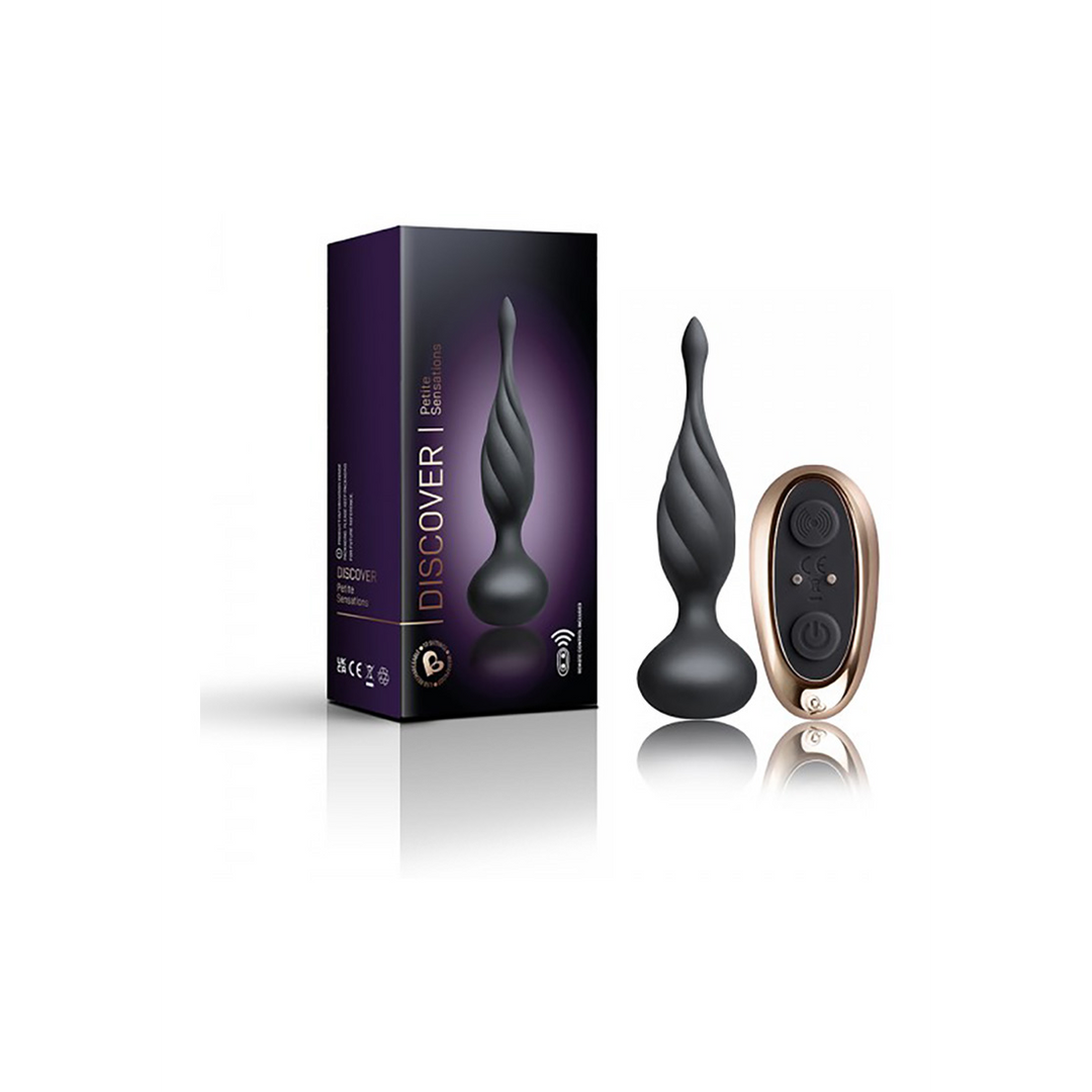 Petite Sensations Ontdek – Vibrerende Butt Plug met Lange Punt en Structuur
