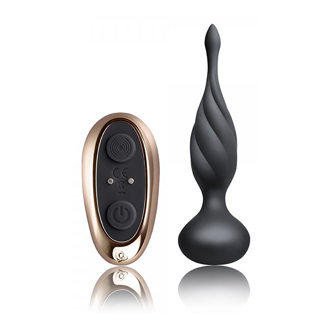 Petite Sensations Discover - Plug Anal Vibrador con Punta Larga y Estructura