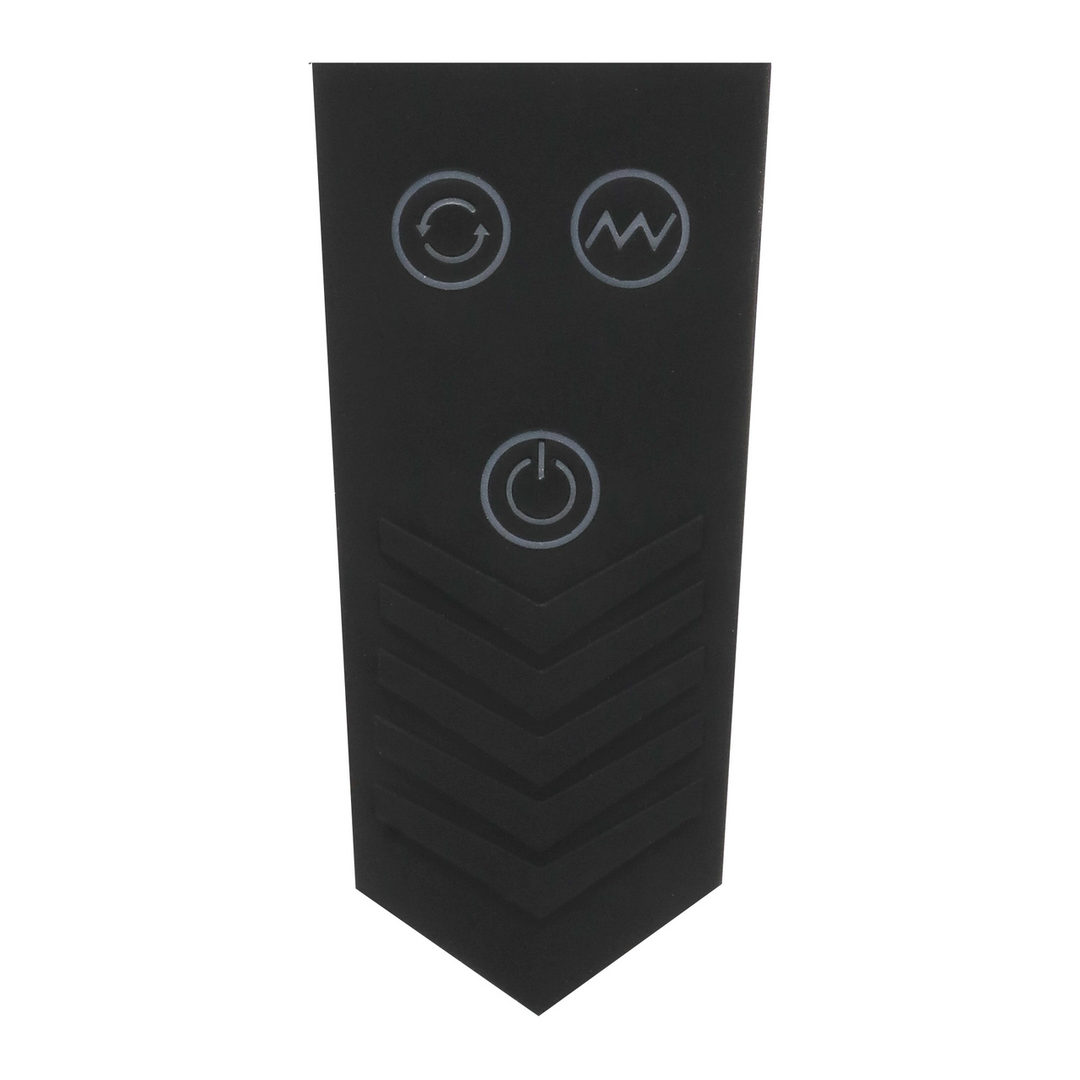 Robo Rimmer X – Vibrerende Plug – Zwart