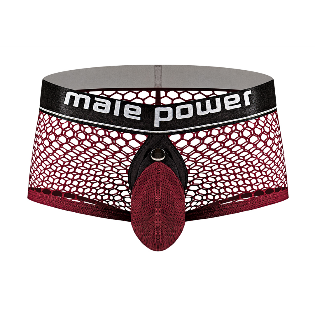 Mini Cock Ring Kort – M – Bordeaux