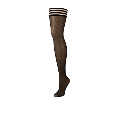 Ally - Thigh High - A - Zwart Ally - Thigh High - A - Zwart