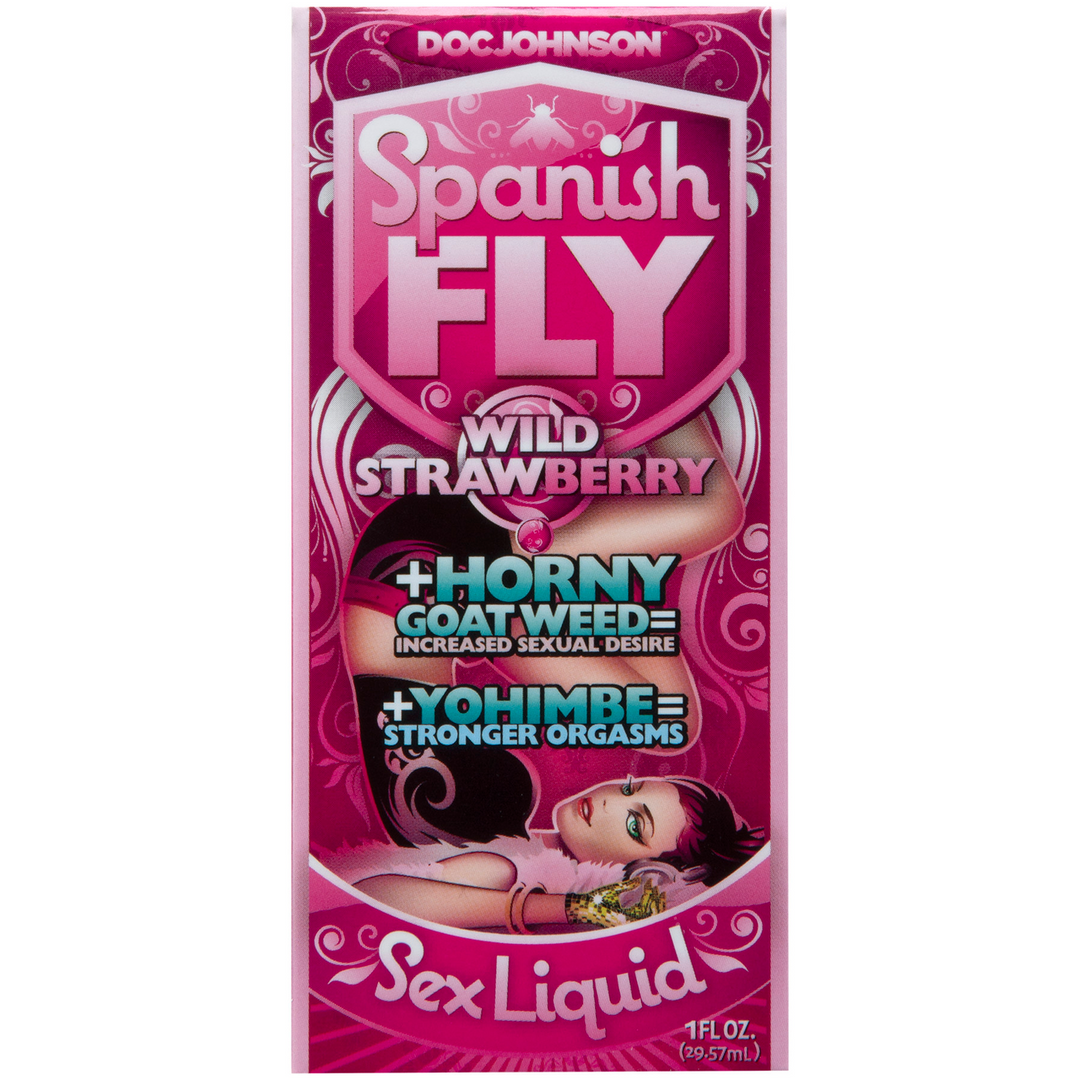 Sex Drops – Stimulerende Druppels – Wilde Aardbei – 1 fl oz / 30 ml