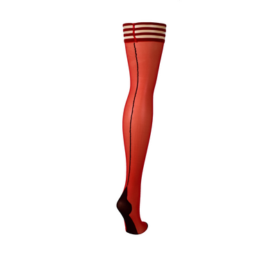 Monica - Thigh High - A - Rood Monica - Thigh High - A - Rood