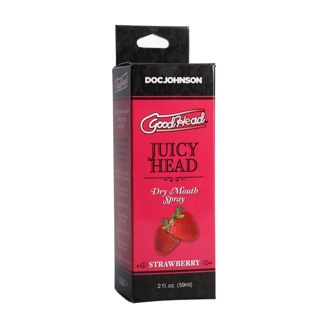 Juicy Head – Dry Mouth Spray – Aardbei – 2 fl oz / 60 ml