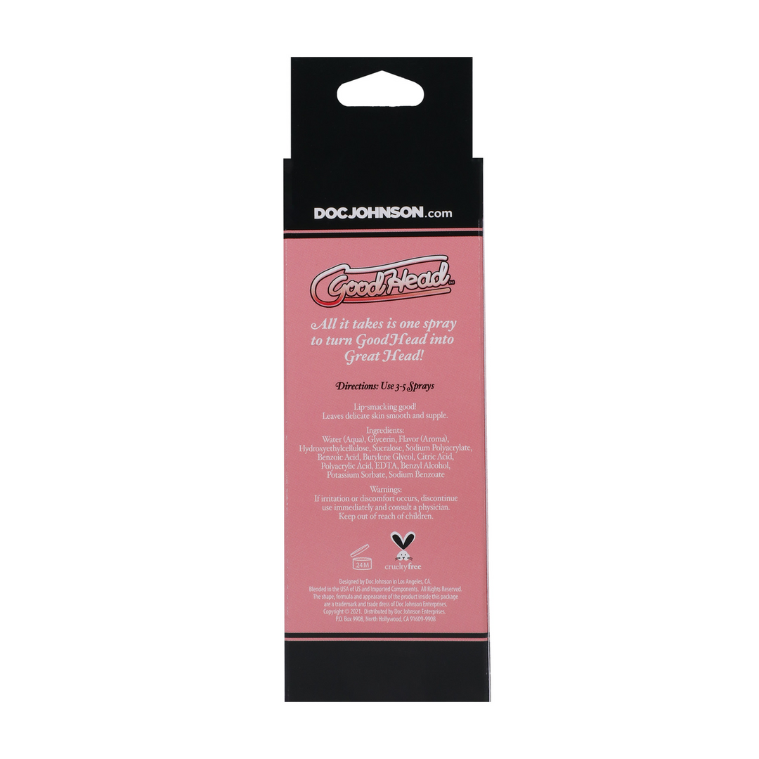 Juicy Head – Dry Mouth Spray – Pink Lemonade – 2 fl oz / 59 ml