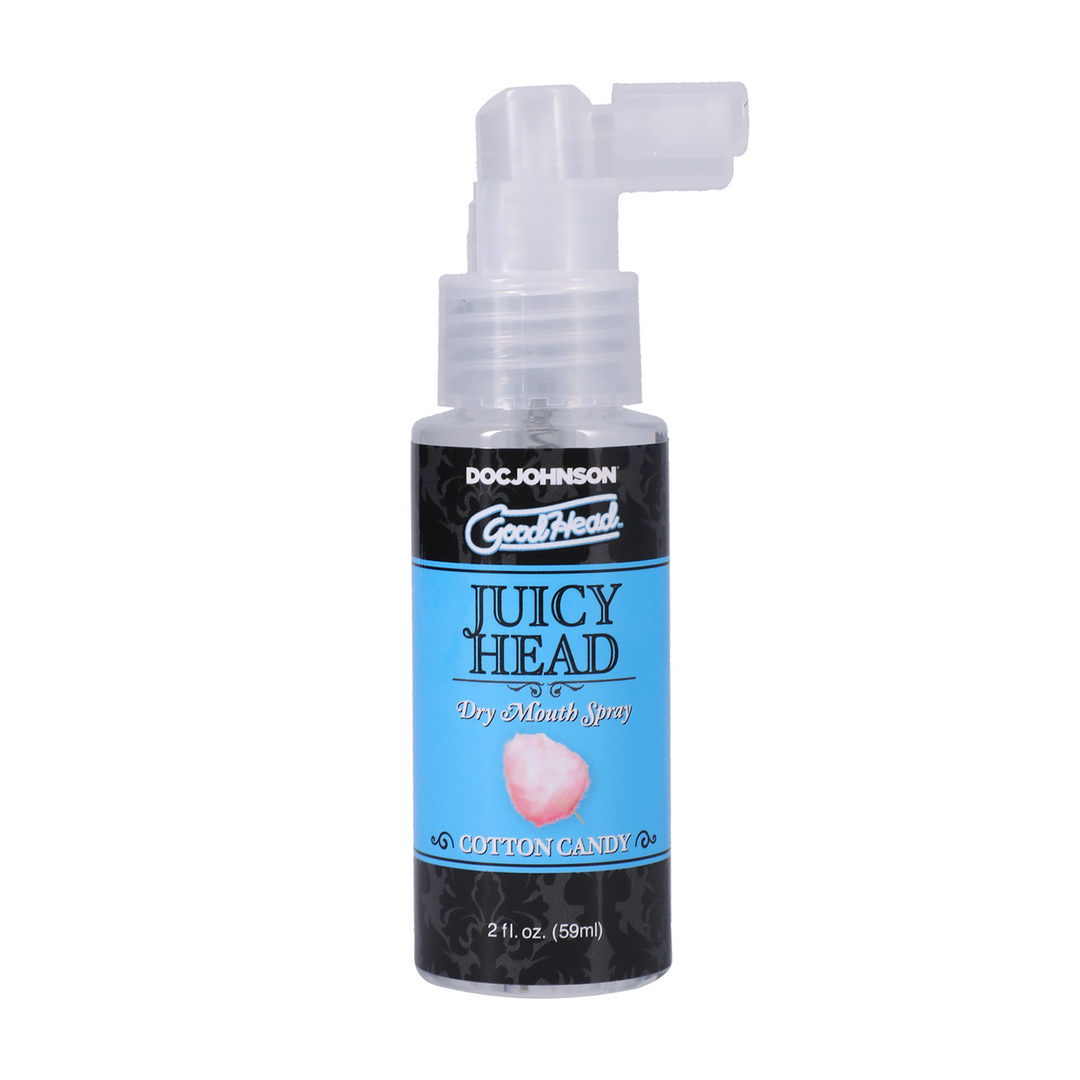 Juicy Head - Spray para la boca seca - Algodón de azúcar - 2 fl oz / 59 ml