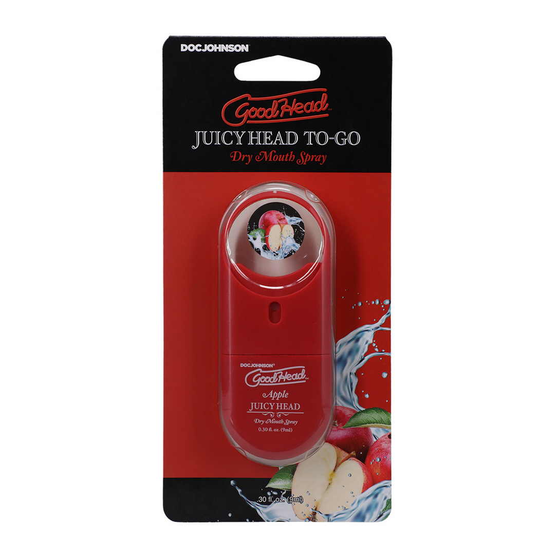 Juicy Head – Dry Mouth Spray To-Go – Apple – 0.3 fl oz / 9 ml