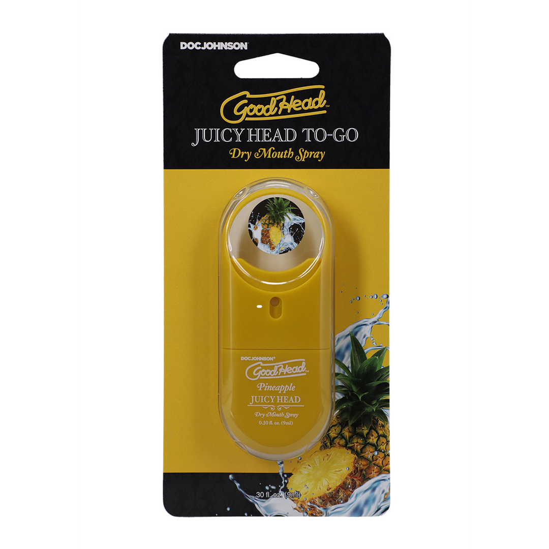 Juicy Head – Dry Mouth Spray To-Go – Ananas – 0.3 fl oz / 9 ml