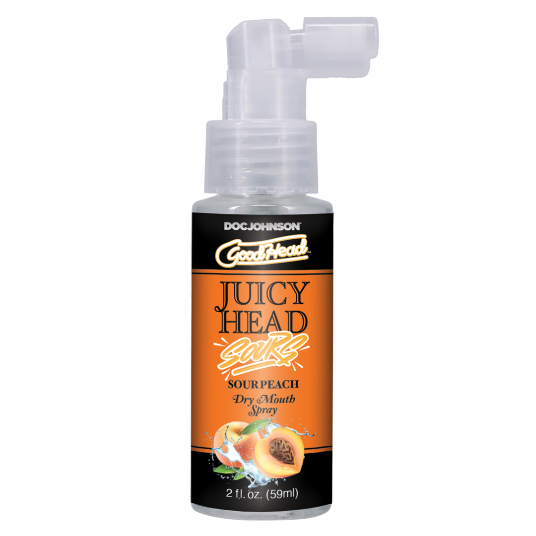 Juicy Head – Dry Mouth Spray – Sour Peach – 2 fl oz / 60 ml