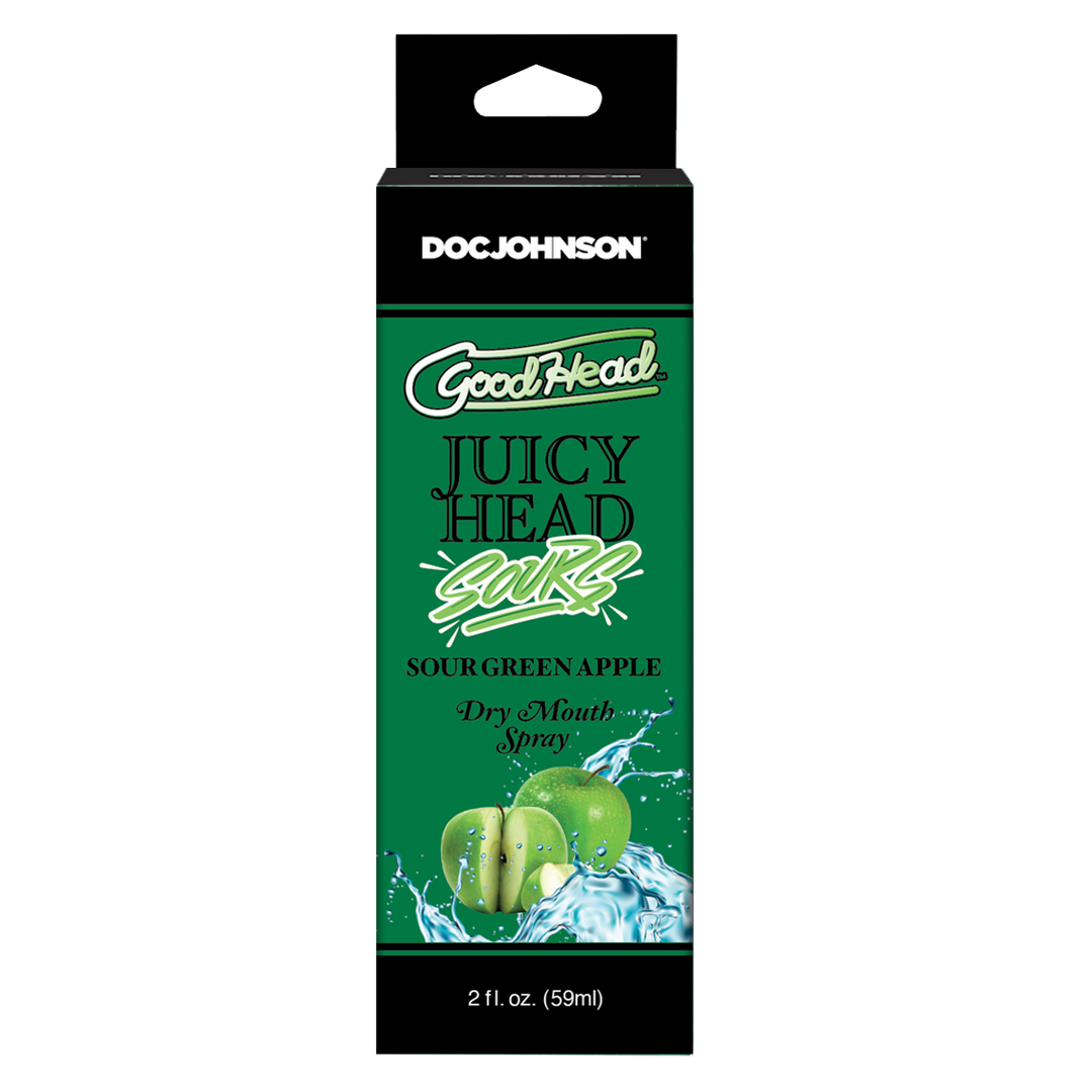 Juicy Head – Dry Mouth Spray – Sour Green Apple – 2 fl oz / 60 ml