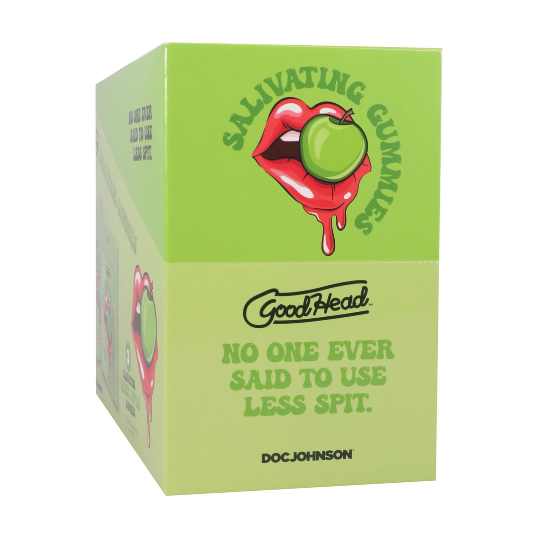 Speekselopwekkende Gummies – 24 stuks display – 12 gr – Groene Appel