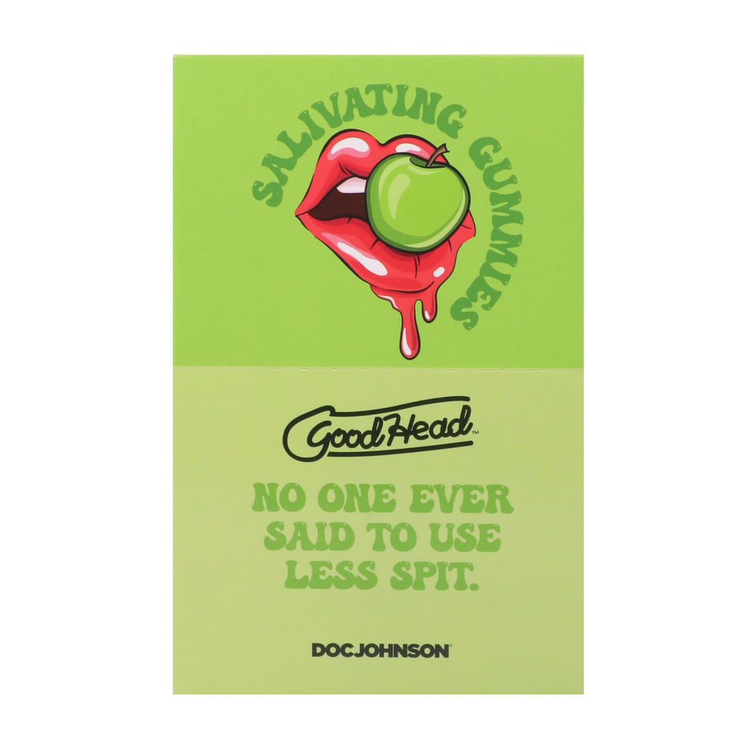 Speekselopwekkende Gummies – 24 stuks display – 12 gr – Groene Appel