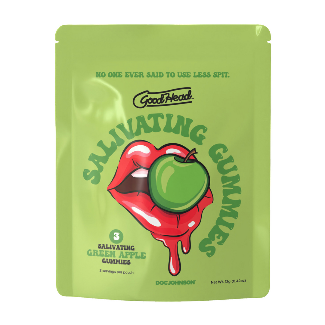 Speekselopwekkende Gummies – 24 stuks display – 12 gr – Groene Appel