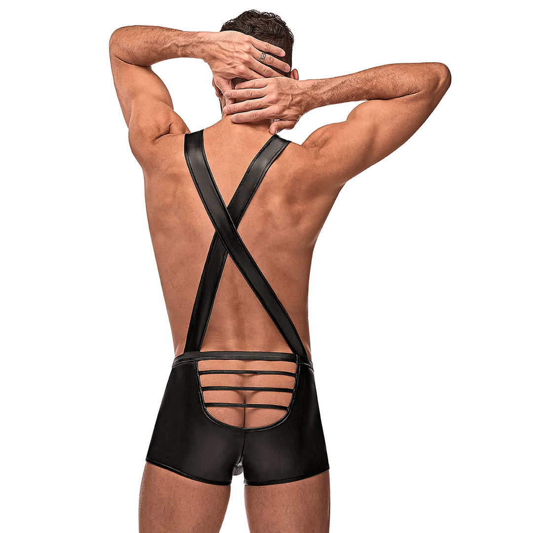 Achter Singlet – L/XL – Zwart