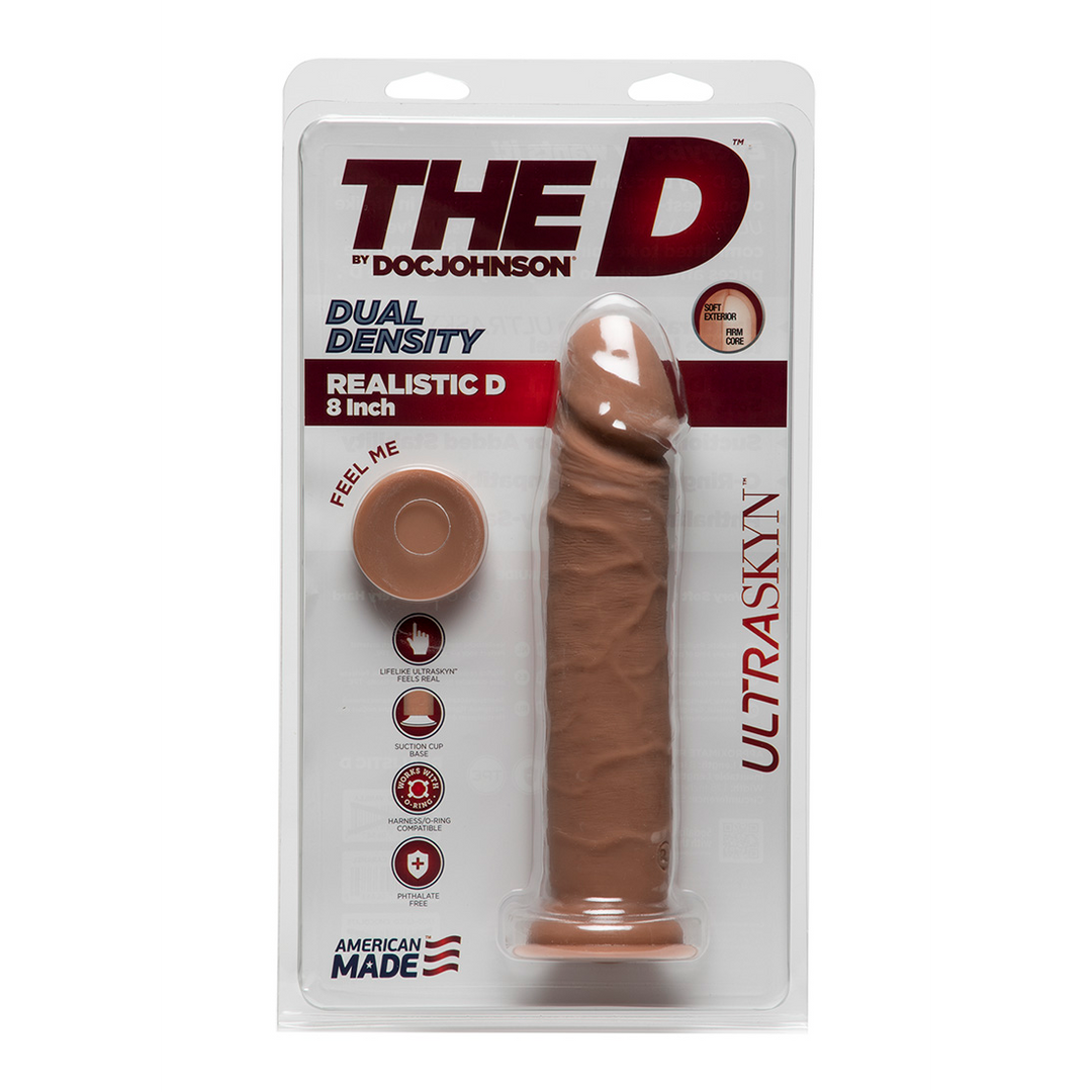 Realistic D – Realistic ULTRASKYN Dildo – 8 / 20 cm