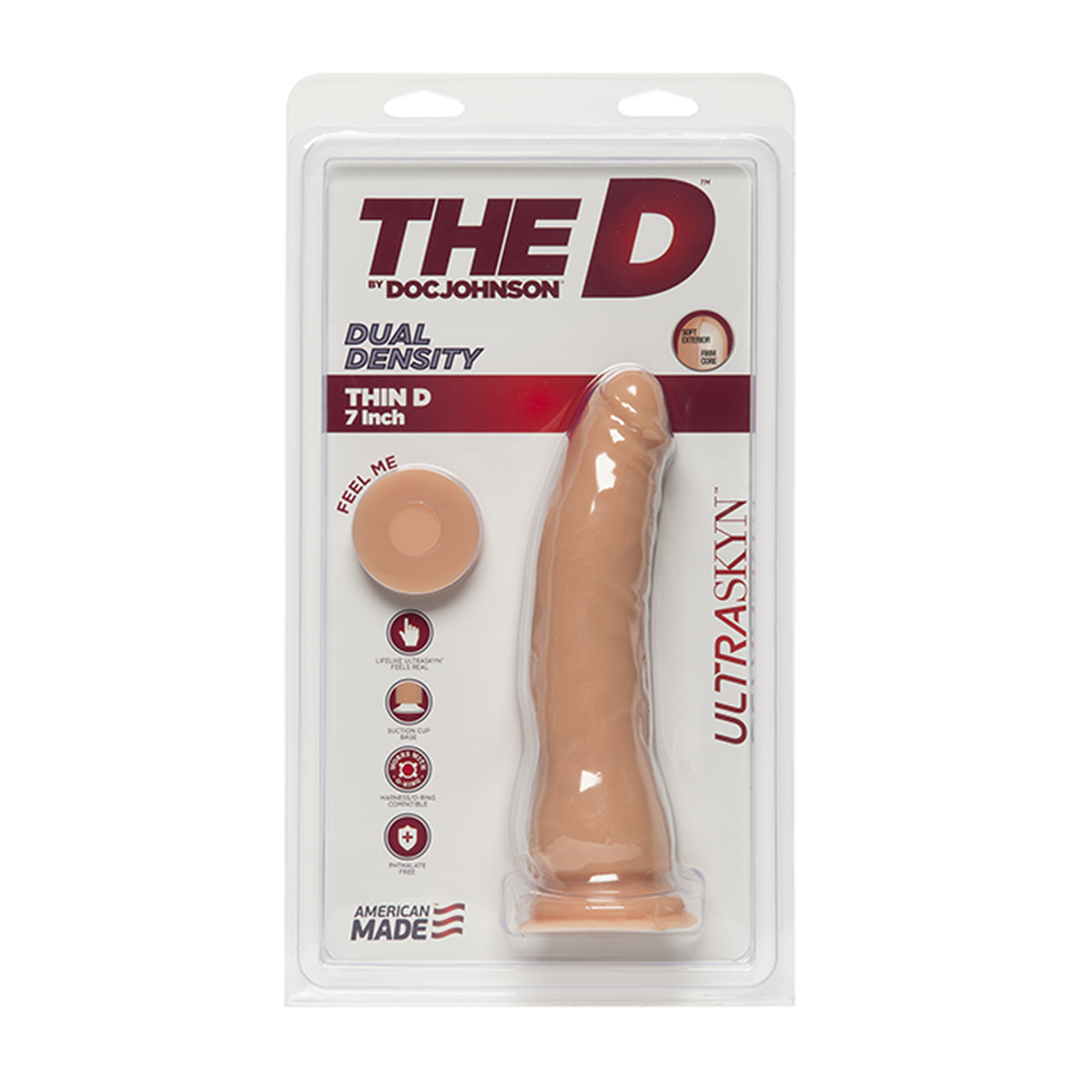 Dunne D – Realistische ULTRASKYN Dildo – 7 / 18 cm