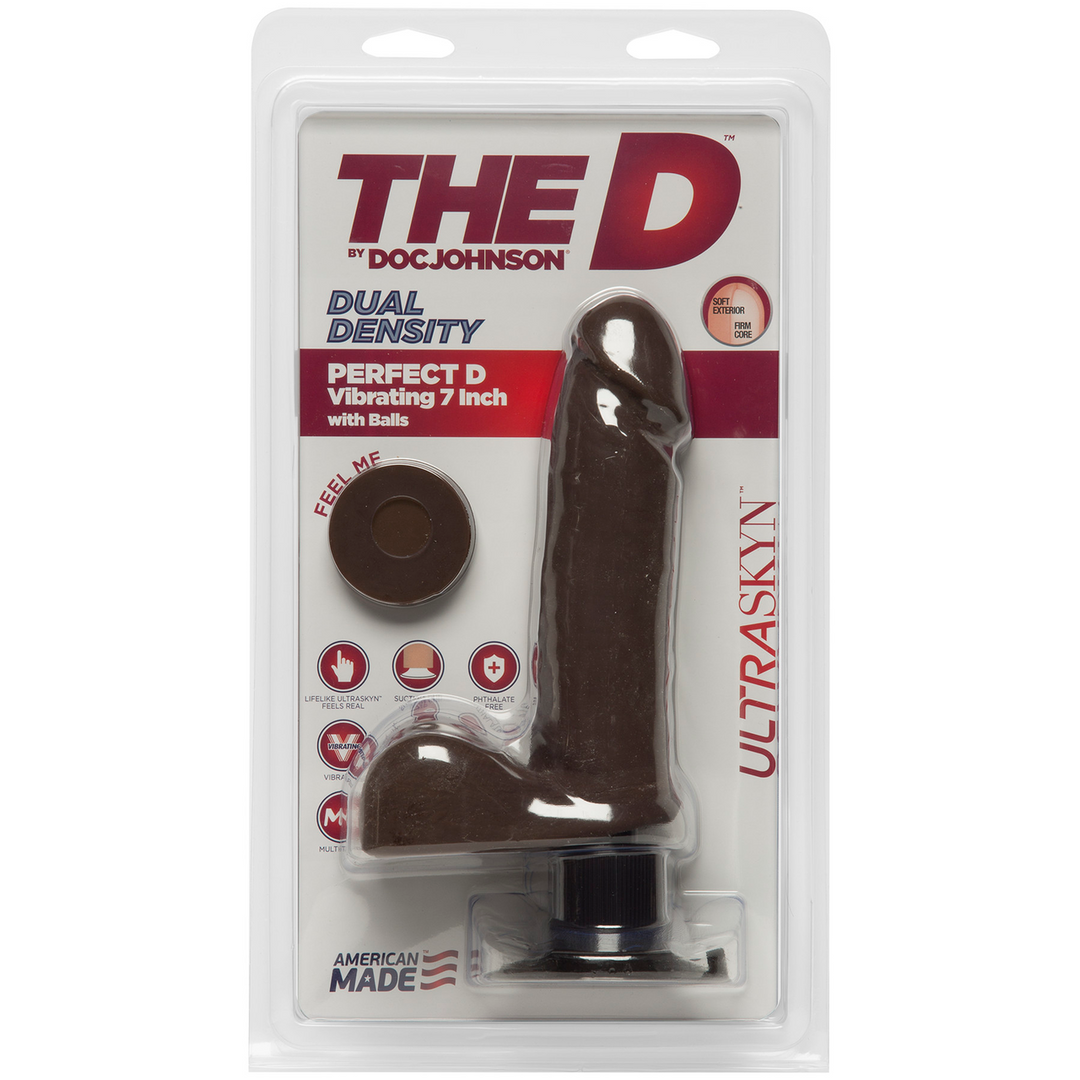Perfect D – Realistic ULTRASKYN Dildo met Ballen – 7 / 18 cm