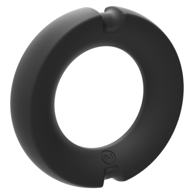 De Paradox - Silicone/Metal Cock Ring - 45mm - Zwart De Paradox - Silicone/Metal Cock Ring - 45mm - Zwart