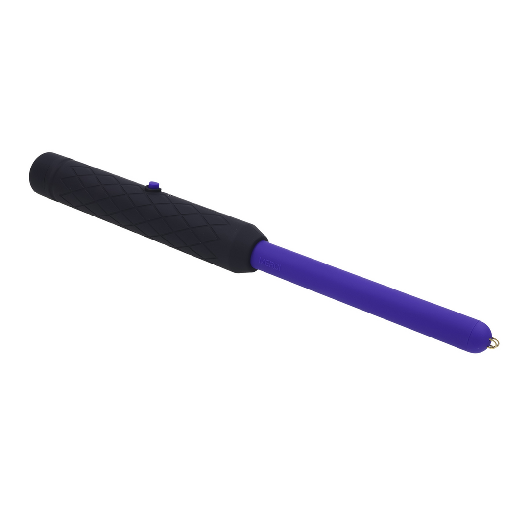 De Stinger – Electroplay Wand – Zwart/Paarse