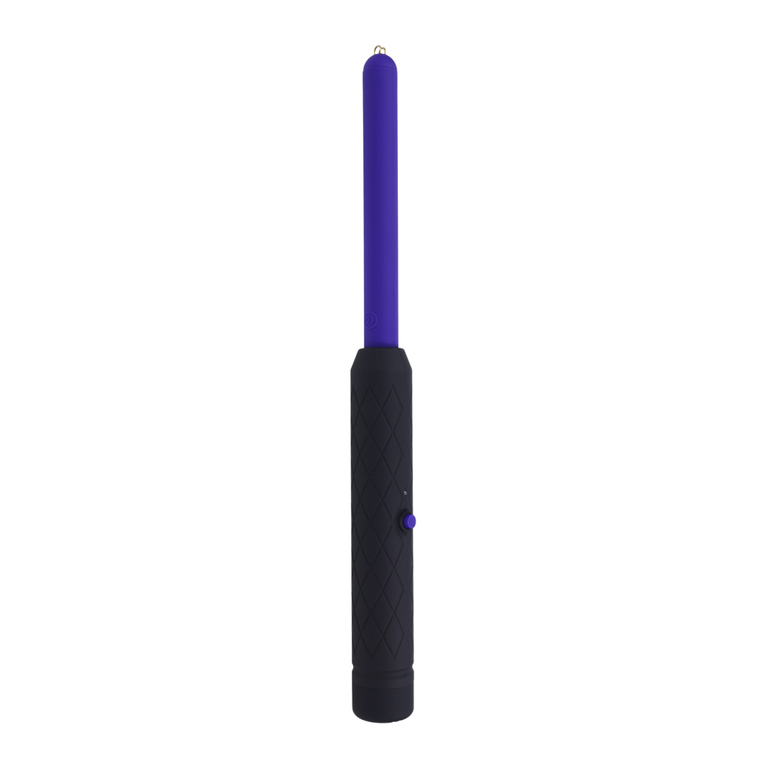 De Stinger – Electroplay Wand – Zwart/Paarse