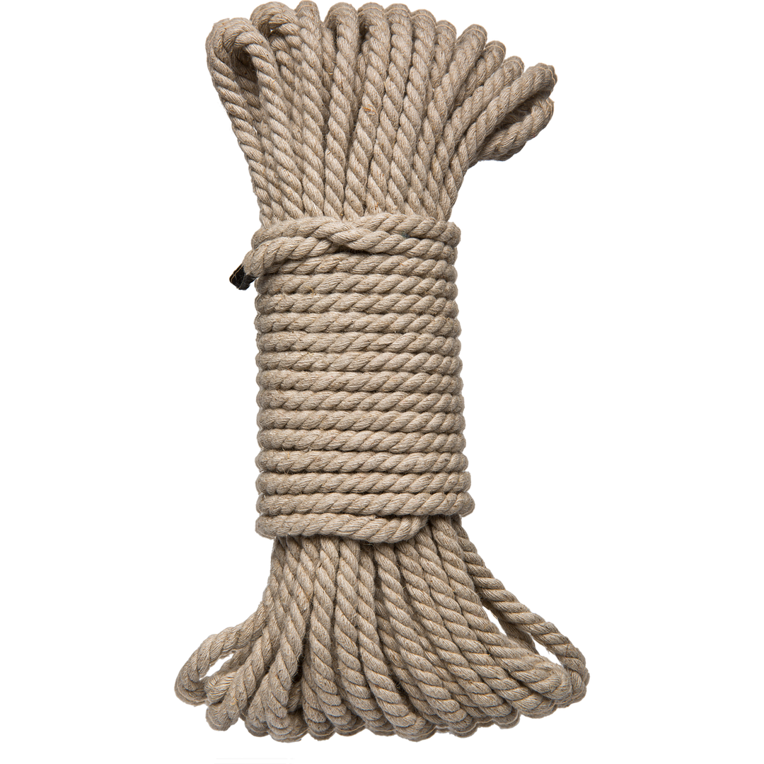 Bind en Tie – 6mm Jute Bondage Touw – 50 ft – Natuurlijk