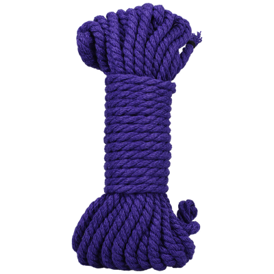 Bind and Tie - 6 mm Hennep Bondage Touw - 30 ft - Violet Bind and Tie - 6 mm Hennep Bondage Touw - 30 ft - Violet