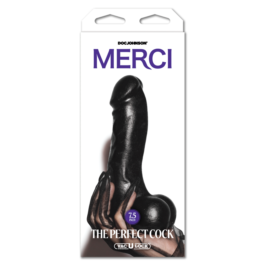 De Perfect Cock – 7.5 / 19 cm – Zwart