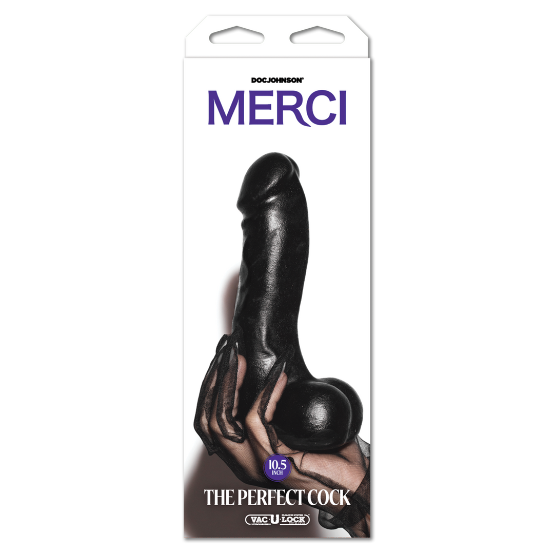 De Perfect Cock – 10.5 / 25 cm – Zwart