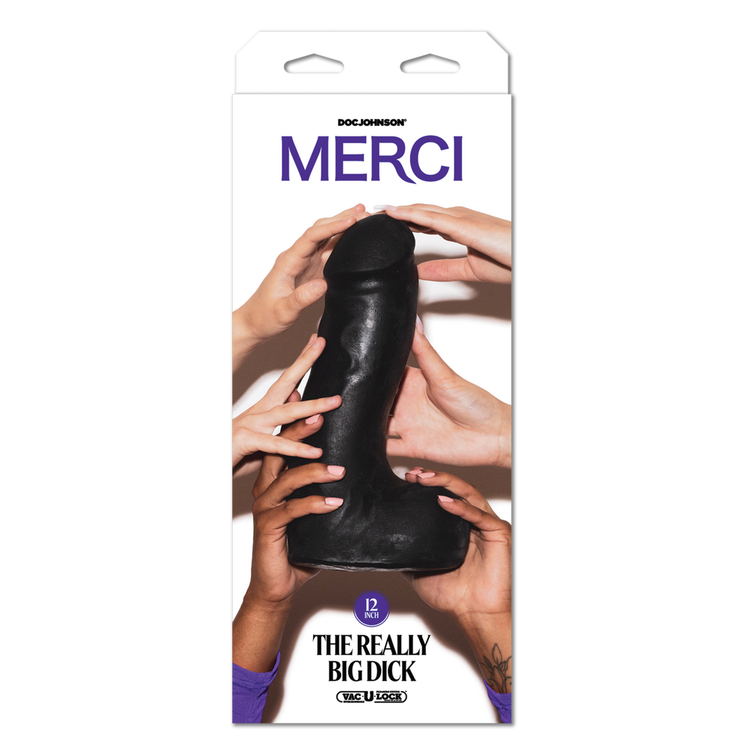 De Really Big Dick – 30 cm – Zwart