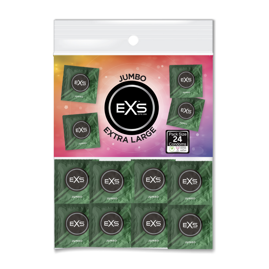 EXS Jumbo - Condones - 24 Piezas