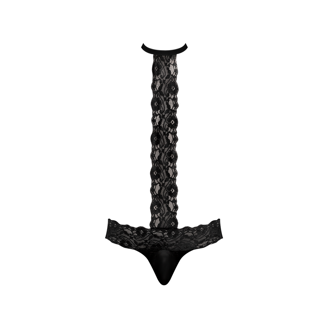 Choker Thong – L/XL – Zwart
