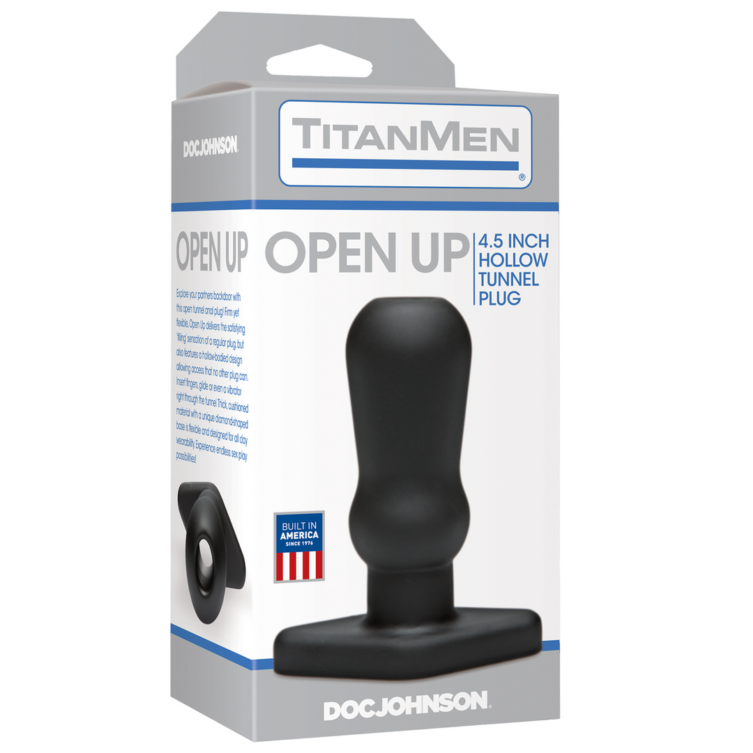 Open Up – Tunnel Butt Plug – 2 Stuks