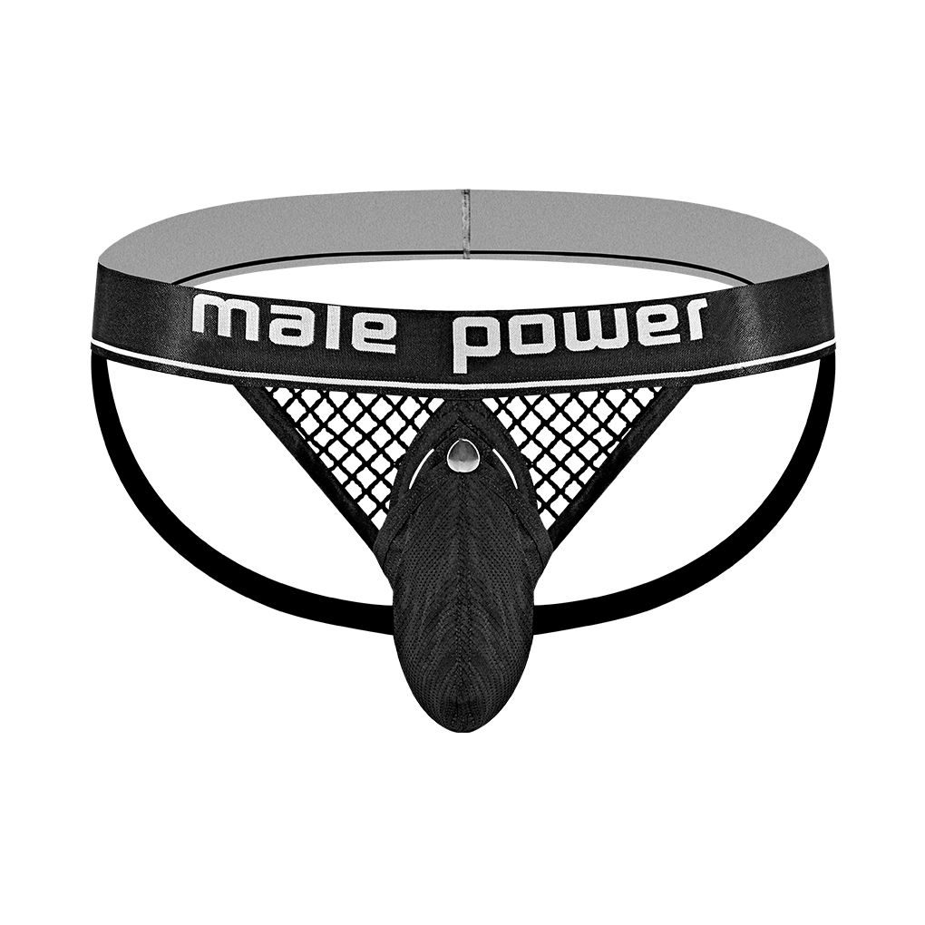 Cock Ring Jock – S/M – Zwart
